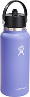 Hydro Flask Wide Mouth Flex Straw Cap Bottle - Insulated Stainless Steel