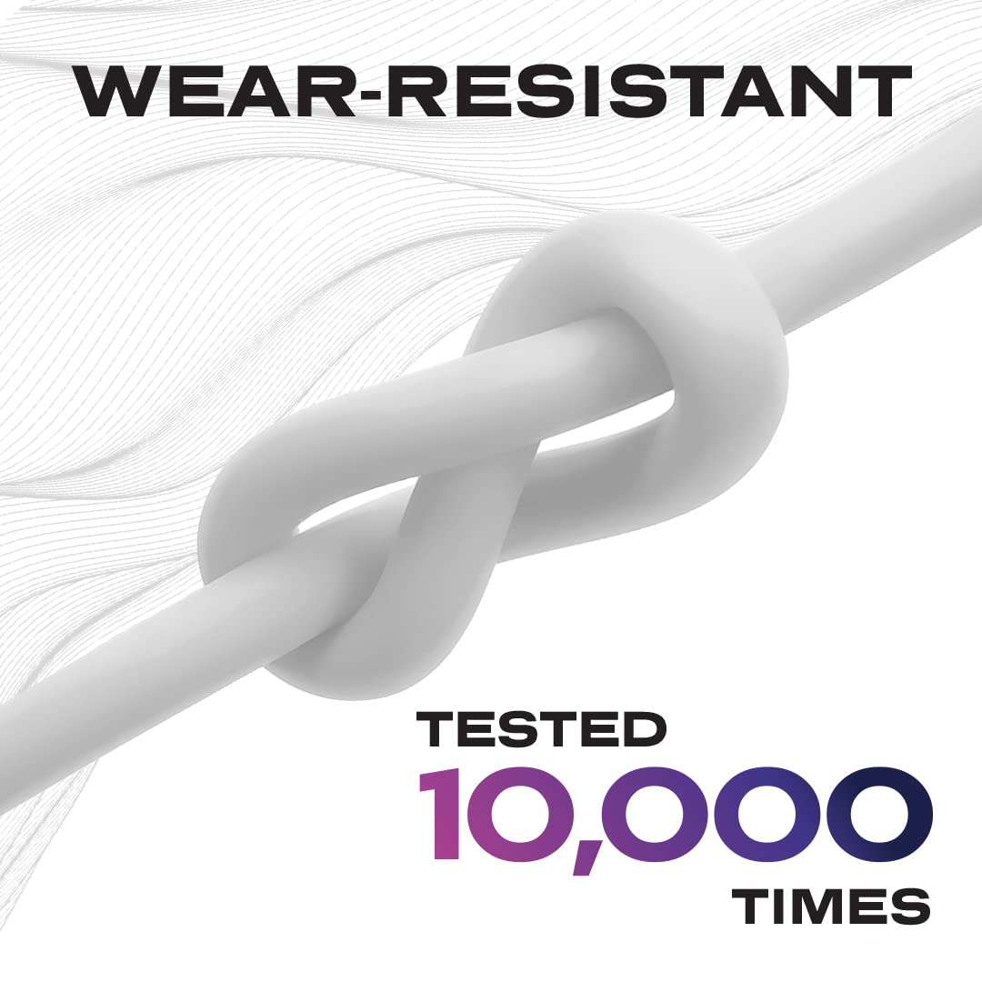 STATIK TSumoCharge 100W USB-C to USB-C Charging Cable, Heavy-Duty Silicone, 6 ft