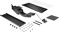 StarTech.com Under Desk Keyboard Tray - Full Motion & Height Adjustable Keyboard and Mouse Tray, 10"x26" Platform - Ergonomic Desk Mount Computer Keyboard Tray with Mouse Pad & Wrist Rest (KBTRAYADJ2)