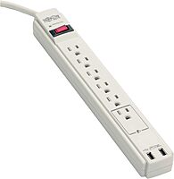 TRIPP LITE Protect It! 6-Outlet Surge Protector Power Strip
