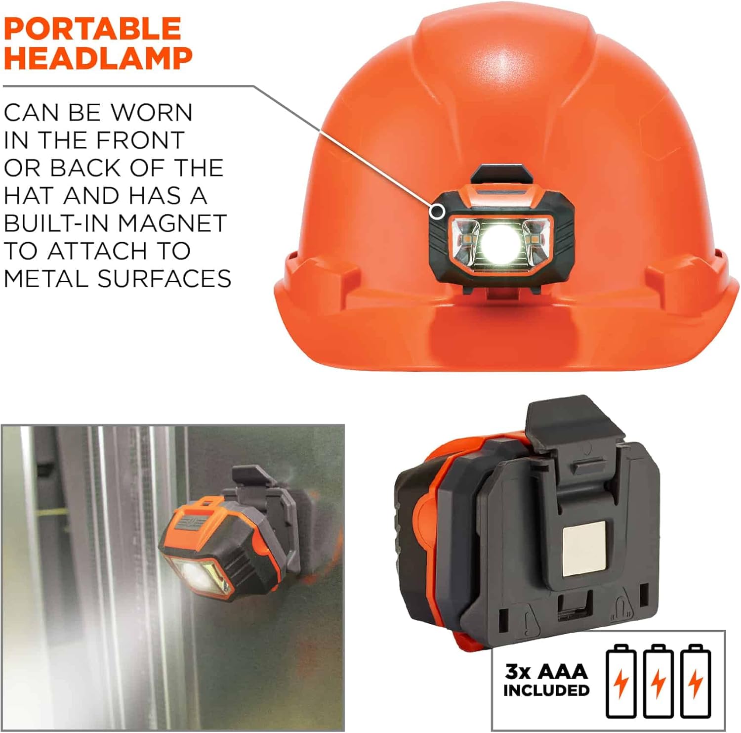 ERGODYNE Skullerz 8970 Class E Cap-Style Hard Hat with Ratchet Suspension