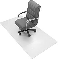 FLOORTEX Advantagemat Vinyl Rectangular Chair Mat for Carpet
