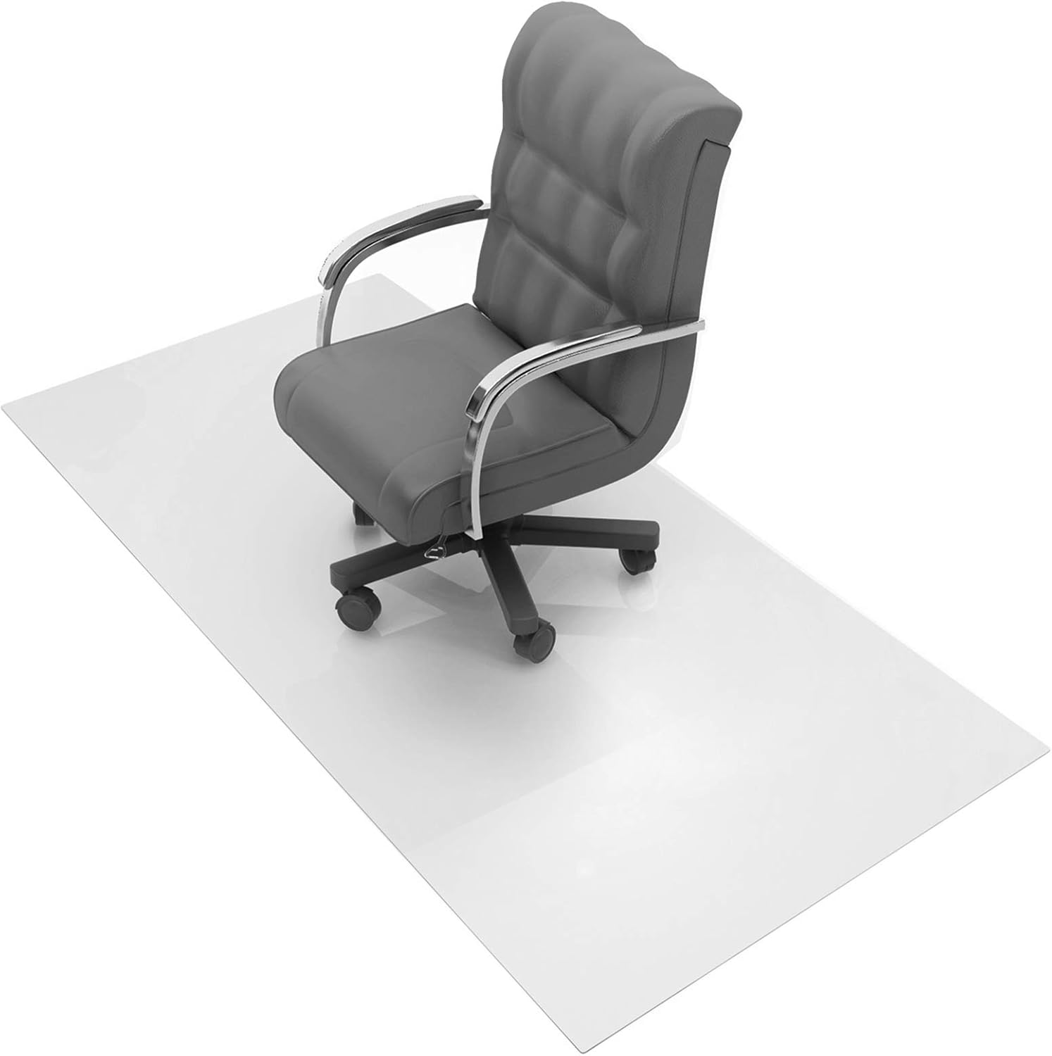 FLOORTEX Advantagemat Vinyl Rectangular Chair Mat for Carpet