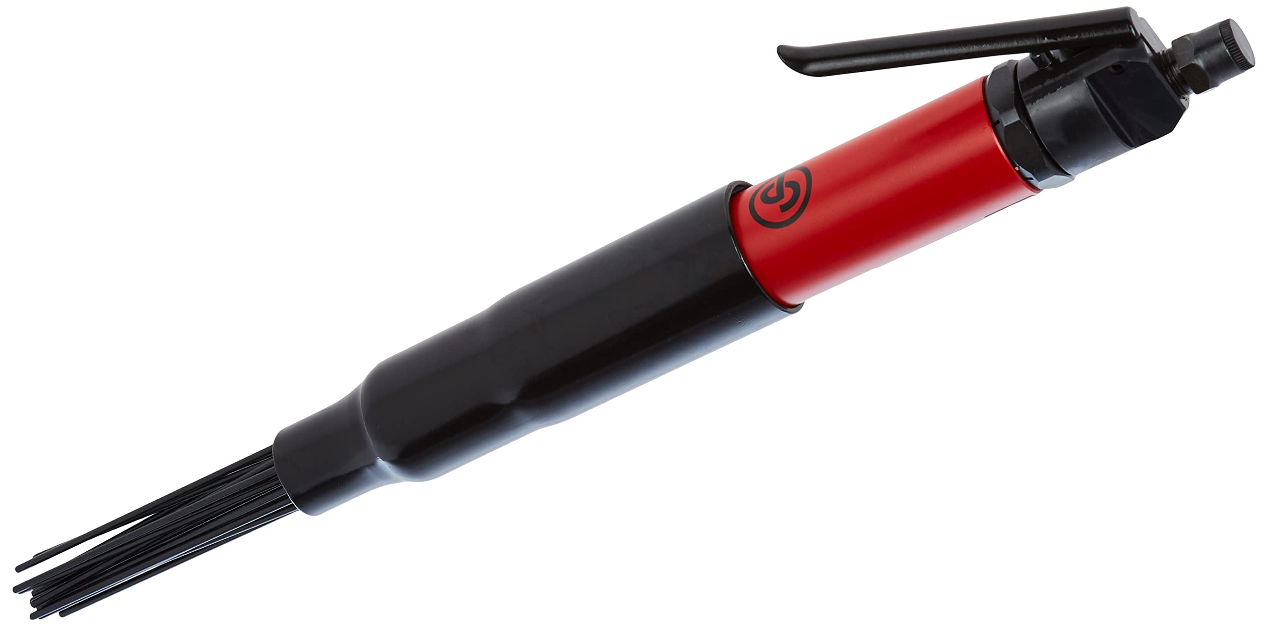 Chicago Pneumatic CP7120 Air Powered Adjustable Needle Scaler and Chisel, 4,600 BPM, Red