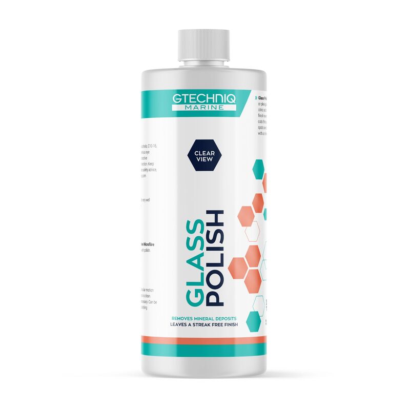 Gtechniq Marine Glass Polish – Water Based Cleaner for Scratch Free Finish on Glass and Perspex