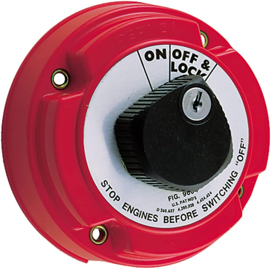 Perko 9602DP Locking Main Battery Switch