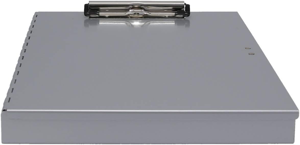 Saunders Tuffwriter Recycled Aluminum Storage Clipboard, 0.5" Clip Capacity, Holds 8.5 x 11 Sheets
