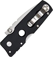 COLD STEEL Hold Out 3" S35VN Folding Pocket Knife with G-10 Handle and Tri-Ad Lock