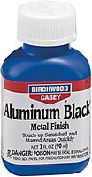Birchwood Casey Fast-Drying Fast-Acting Aluminum Black Metal Finish for Restoring Scratched and Marred Areas, Gun Cleaning 3 FLOZ BOTTLE+ Gun Cleaning Kit, BC-13525
