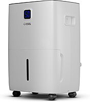 COMMERCIAL COOL 35 Pint Dehumidifier with Adjustable Humidistat, Portable, Home & Kitchen, Basement Use, 3000 Sq. Ft.