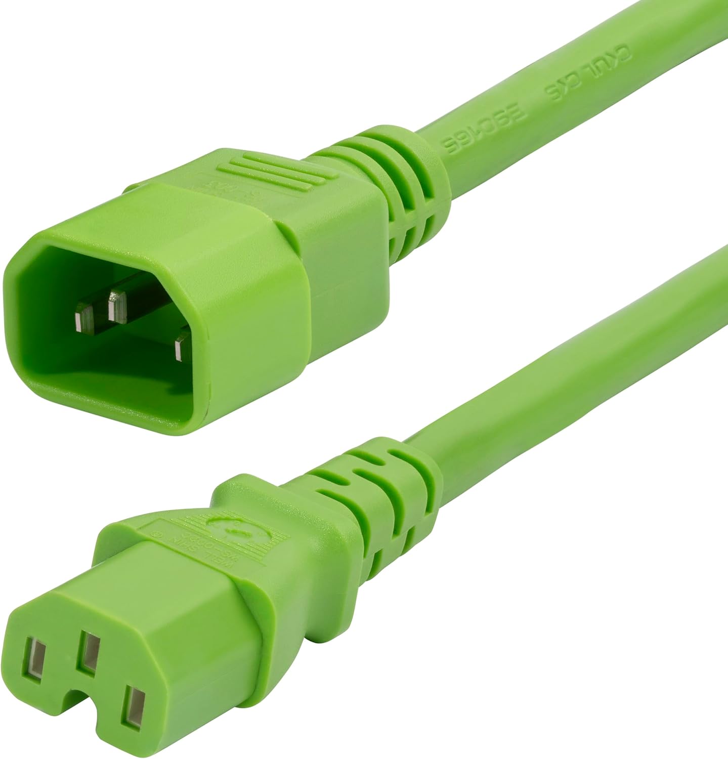 StarTech.com Heavy Duty IEC 60320 C14 to C15 Power Cord, 14AWG 15A 250V, UL Listed