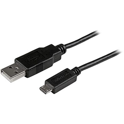 StarTech.com Mobile Charge Sync USB to Slim Micro USB Cable (A to Micro B)