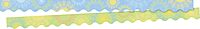 Barker Creek Double-Sided Scalloped Border Set of 2, Celebrate Mindfulness, Mixed-Design, 39' Each of 2 Designs, Mindfulness Sunrise and Sunset, 78 feet of Border Total (3868)