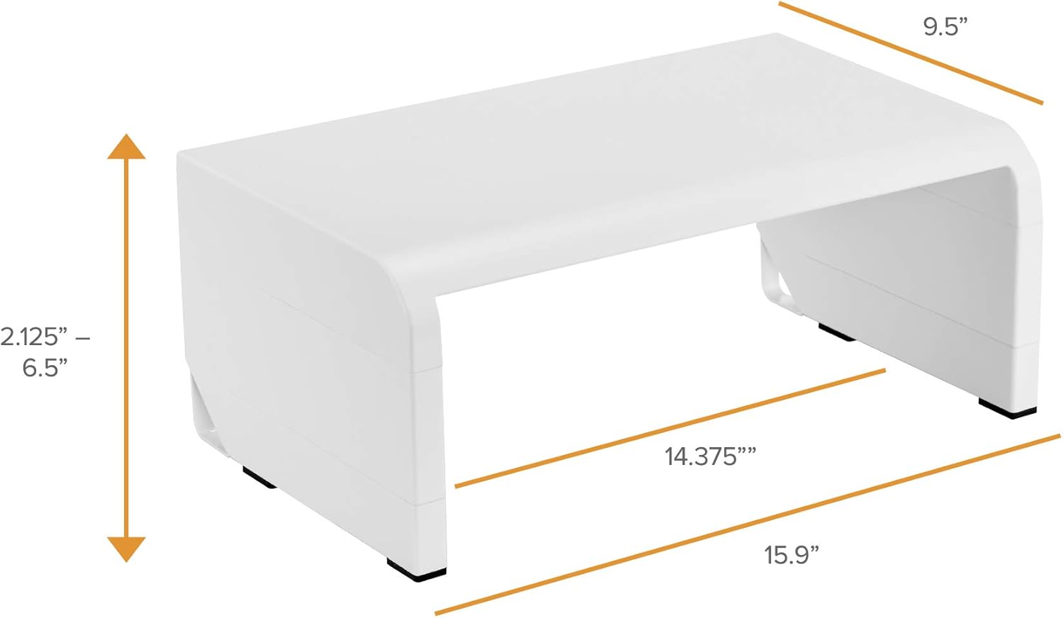 Bostitch Konnect Adjustable Monitor Stand Riser
