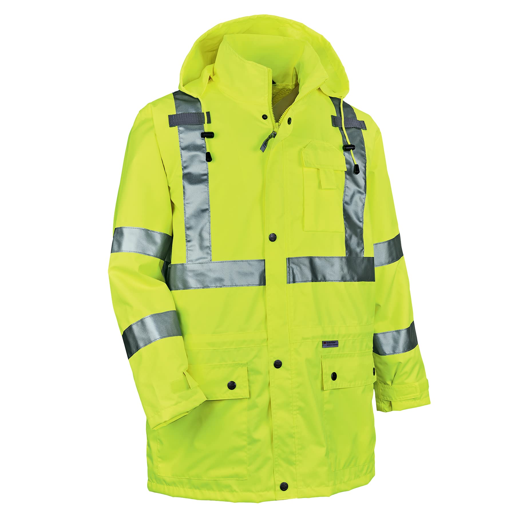 Ergodyne GloWear 8365 Hi-Vis Rain Jacket