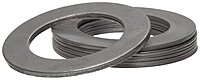 Steel Arbor Shim Assortment Kit, Matte, Full Hard, AISI 1008-1010 For Chemistry, 3/4'' ID, 1-1/8'' OD (Pack of 19)