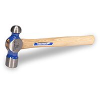 Vaughan Commercial Ball Pein Hammer, Hickory Handle, 32 oz, 15.75 in
