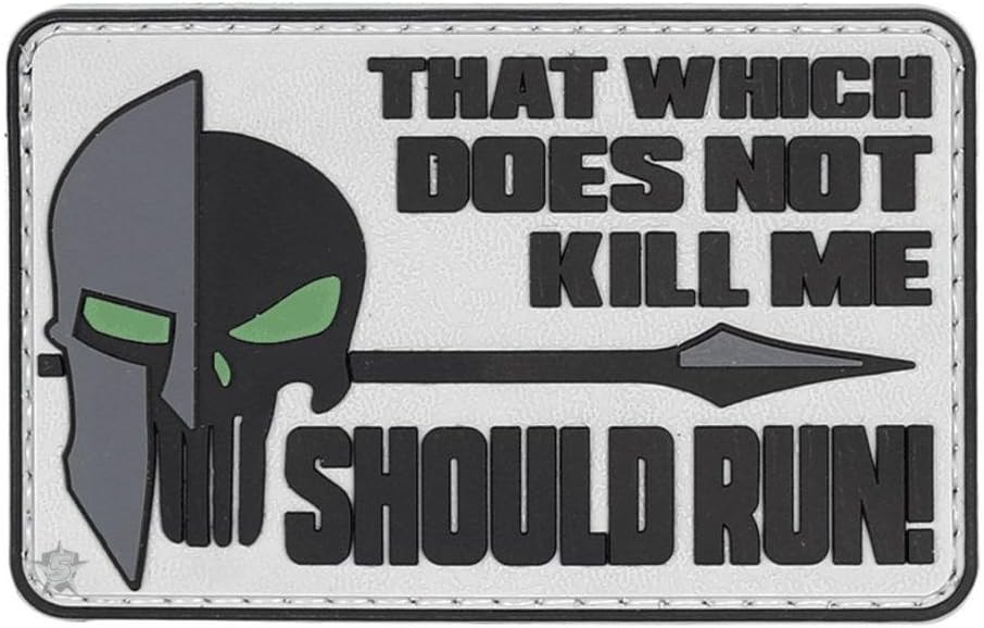 5ive Star Gear "Should Run Quote Morale Patch, One Size, Multi-Colored