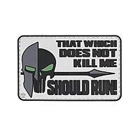 5ive Star Gear "Should Run Quote Morale Patch, One Size, Multi-Colored