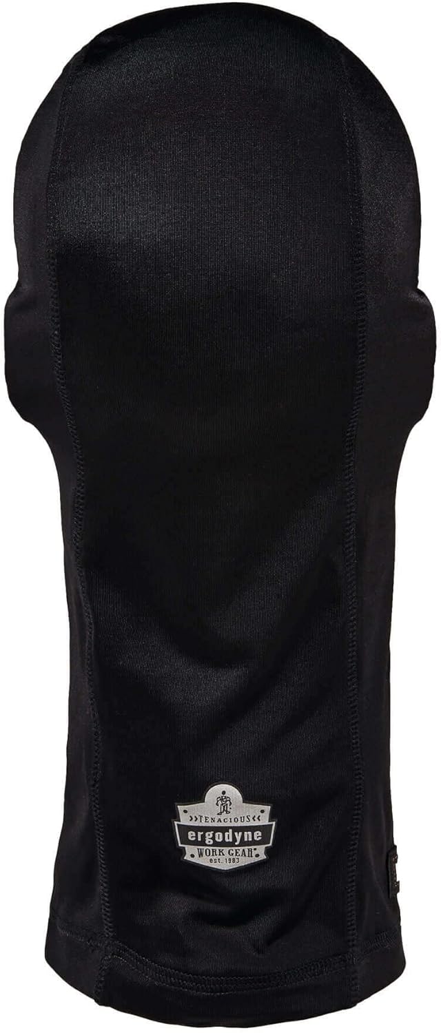 Ergodyne N-Ferno 6832 Spandex Balaclava Face Masks, One Size, Black, Pack Of 12 Masks