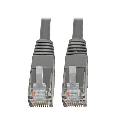 Tripp Lite Cat6 Gigabit Molded Patch Cable RJ45 M/M