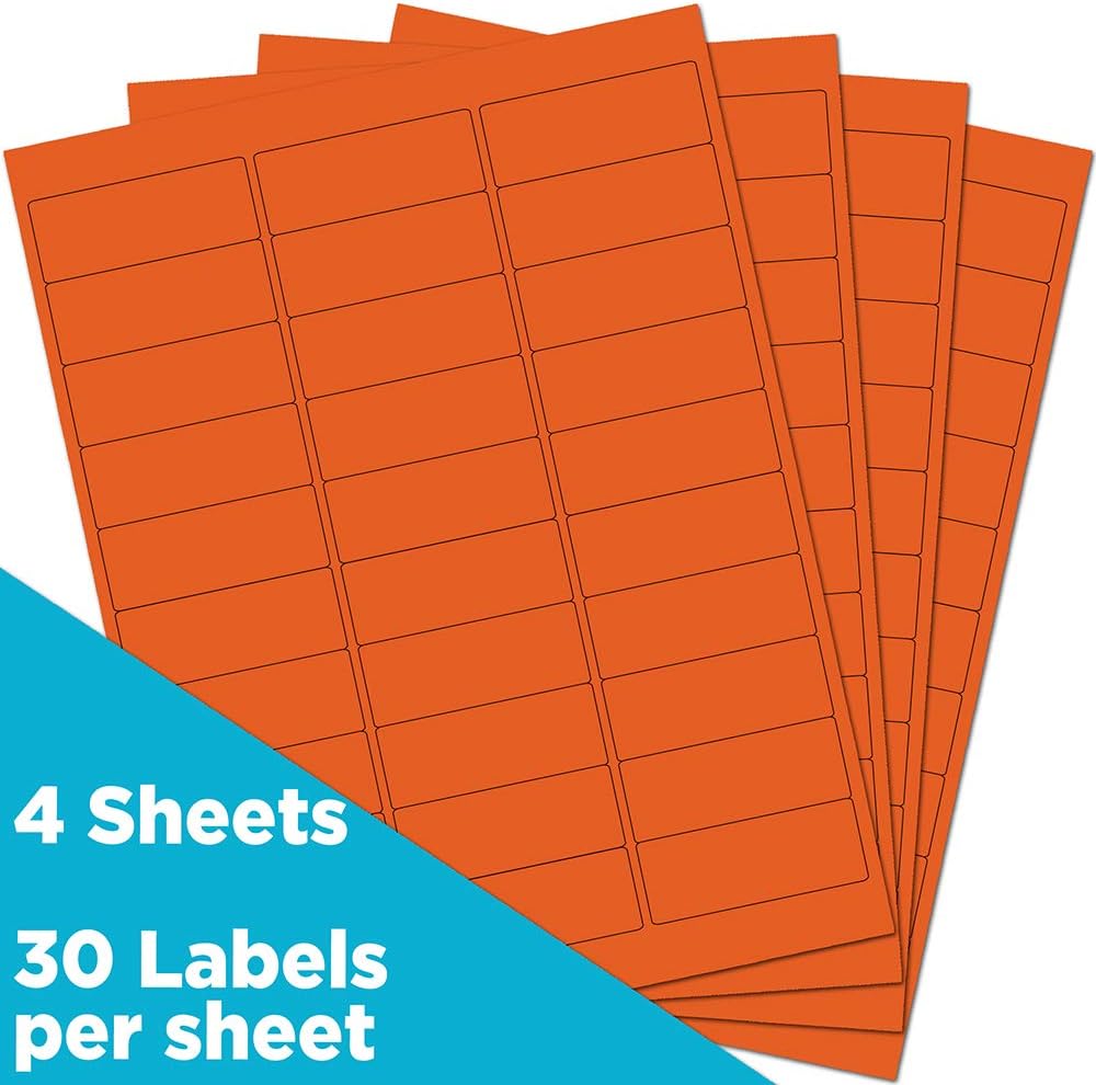 JAM PAPER Mailing Address Labels - Self-Adhesive Rectangular