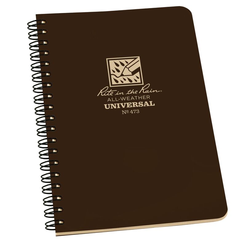 RITE IN THE RAIN Weatherproof Side-Spiral Notebook
