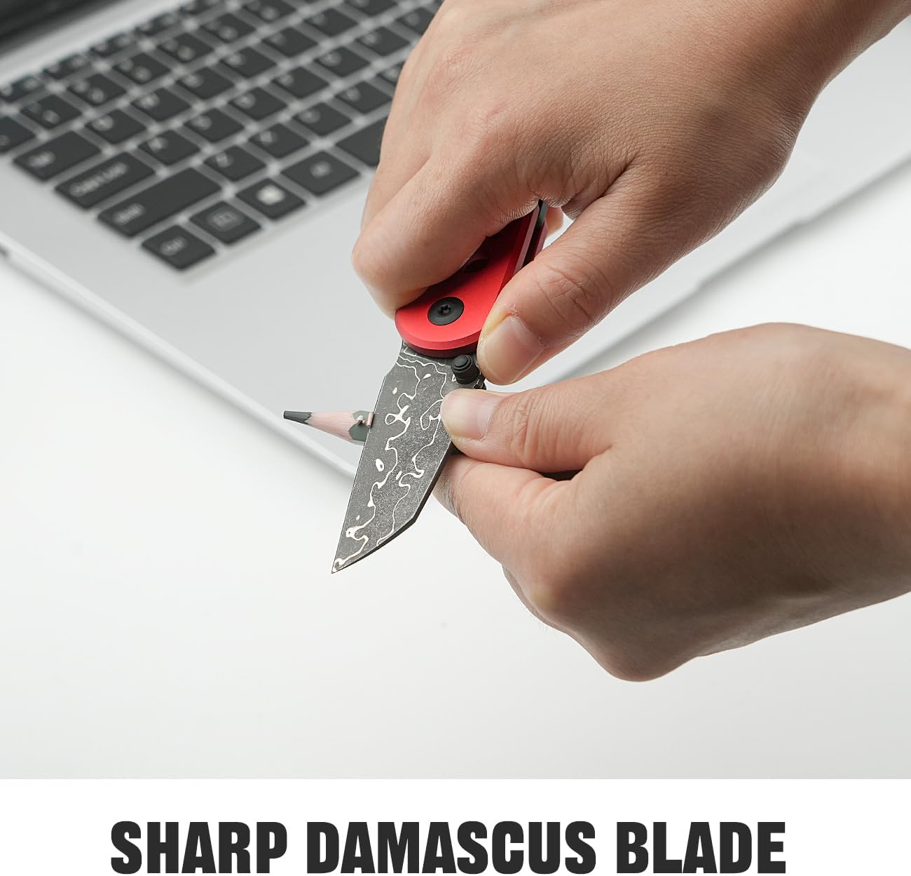 CIVIVI Pragma Folding Knife 2.2" Wharncliffe, Aluminum Handle, Carabiner & Bottle Opener