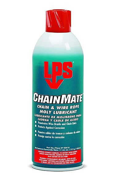 LPS ChainMate Chain & Wire Rope Lubricant, 14 oz Aerosol Can