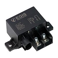 Egis Relay 12V 150A w/Resistor, Black, 901087