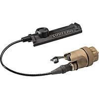 SureFire DS-SR07 Mil-Spec Waterproof Rear Dual Switch Assembly for Scoutlight WeaponLights with Click-On/Off Pushbutton and SR07 Remote Tape Switch