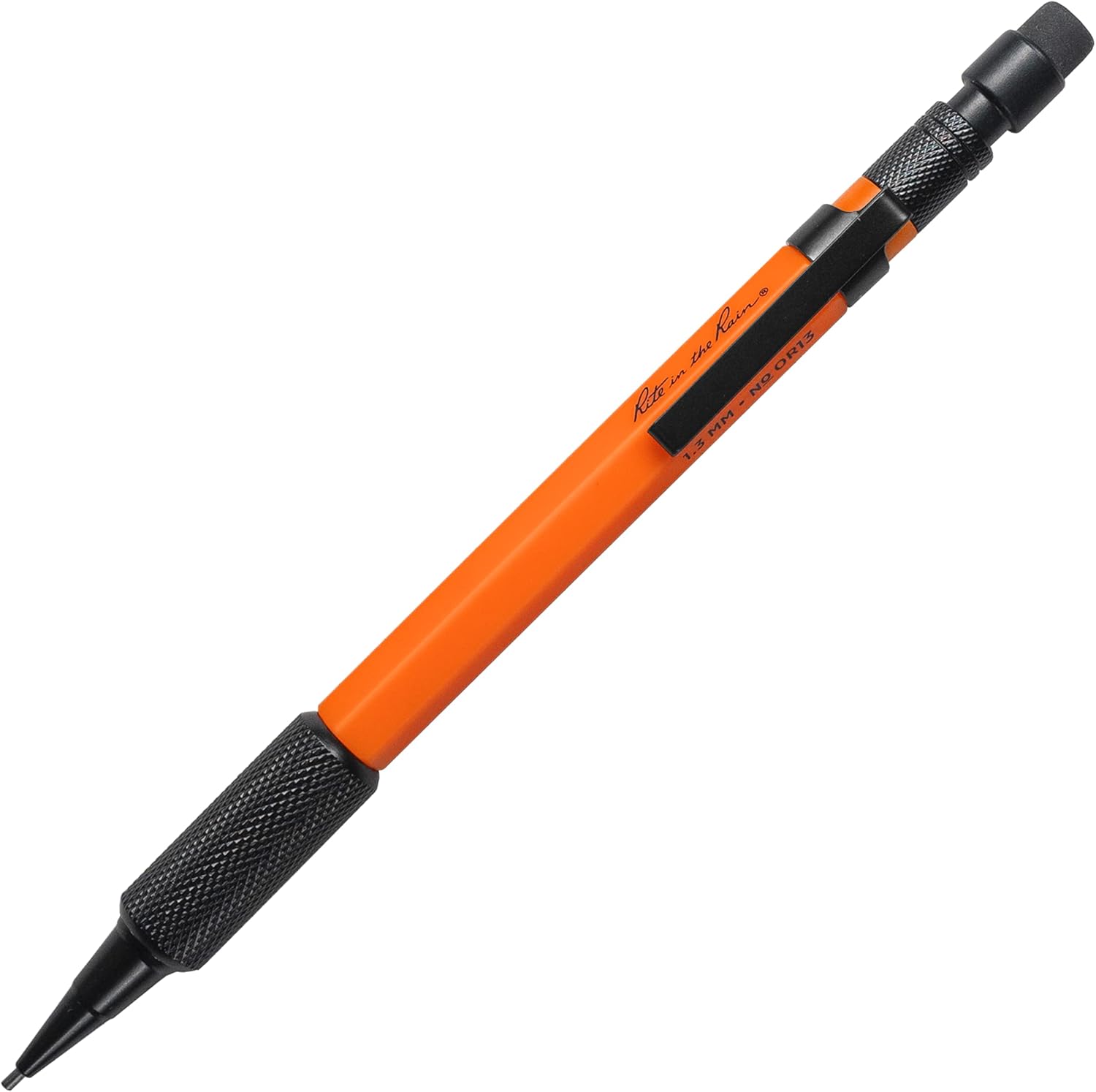 Rite in the Rain Weatherproof Notebook and Mechanical Pencil Bundle Book + Pencil Orange Barrel