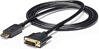 StarTech.com 6ft (1.8m) DisplayPort to DVI Cable, DP to DVI-D Video Adapter Converter Cable, Replacement for DP2DVIMM6 6 feet