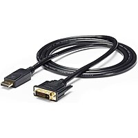 StarTech.com 6ft (1.8m) DisplayPort to DVI Cable, DP to DVI-D Video Adapter Converter Cable, Replacement for DP2DVIMM6 6 feet