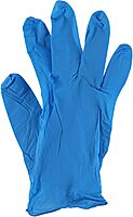 Boardwalk Disposable General-Purpose Powder-Free Nitrile Gloves, Medium, Blue, 5mil, Box Of 100 Gloves