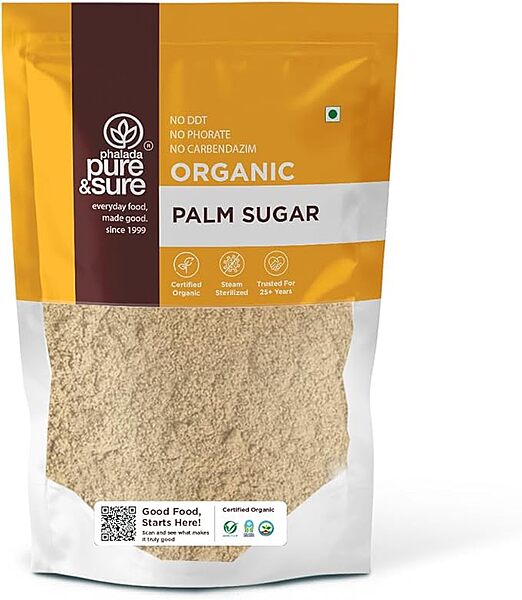 PURE&SURE - ORGANIC PALM SUGAR 500GM
