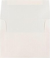 JAM PAPER Opal Stardream Metallic Invitation Envelopes