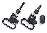 Uncle Mike's QD 115 Tri-Lock Rifle Swivel 1"