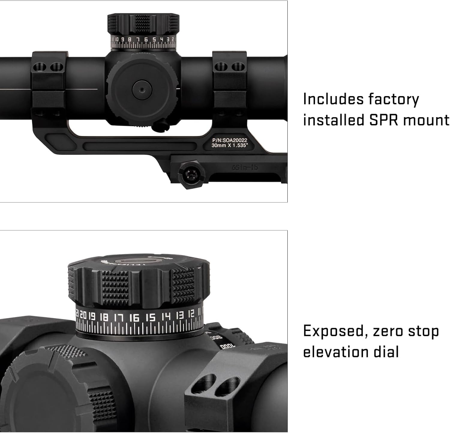 SIG SAUER Tango-SPR 4-16x44mm 30mm Tube Second Focal Plane/SFP/F2 Shockproof Waterproof Fogproof Tactical Riflescope | MOA