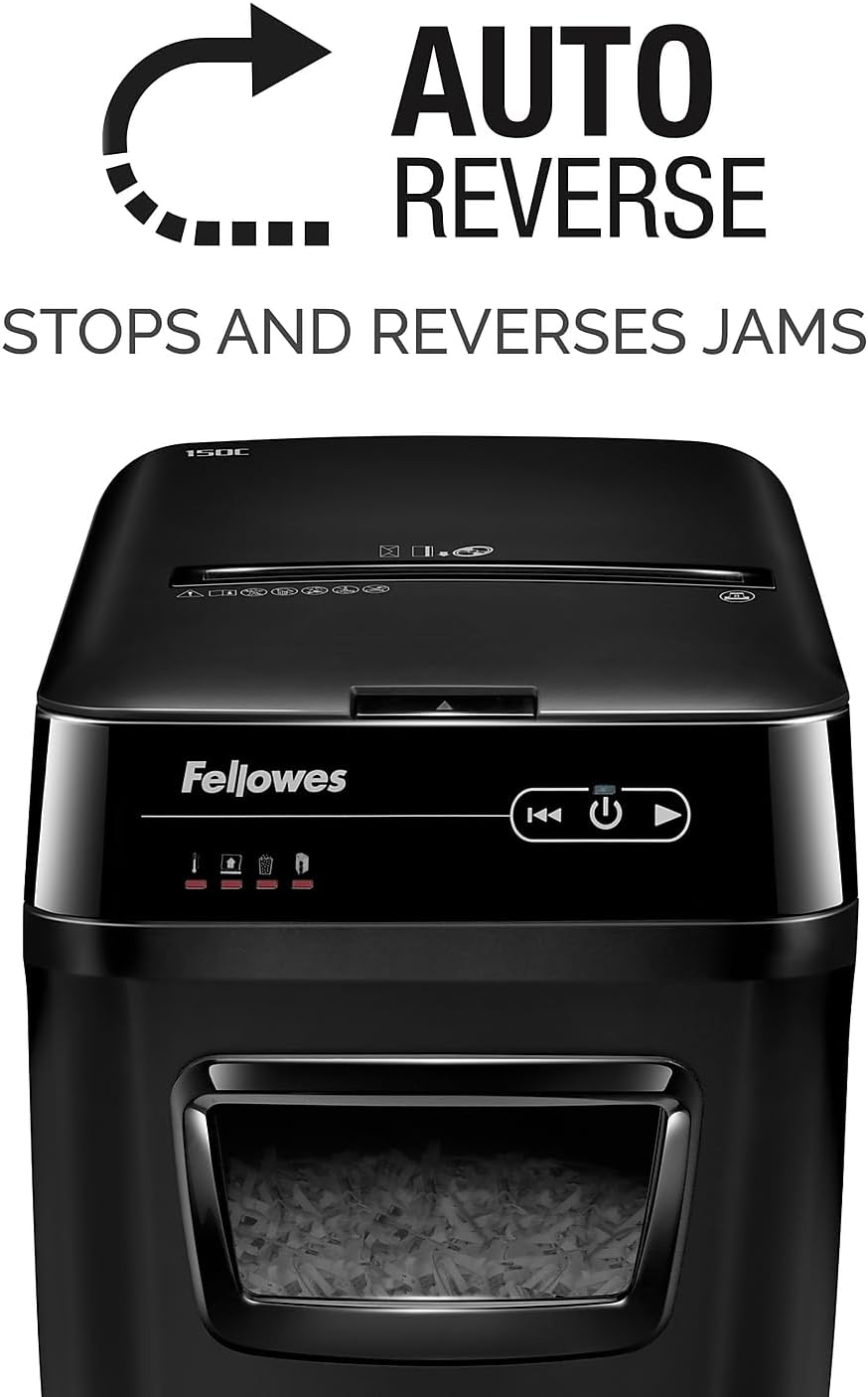 Fellowes 150-Sheet Cross-Cut 150C AutoMax