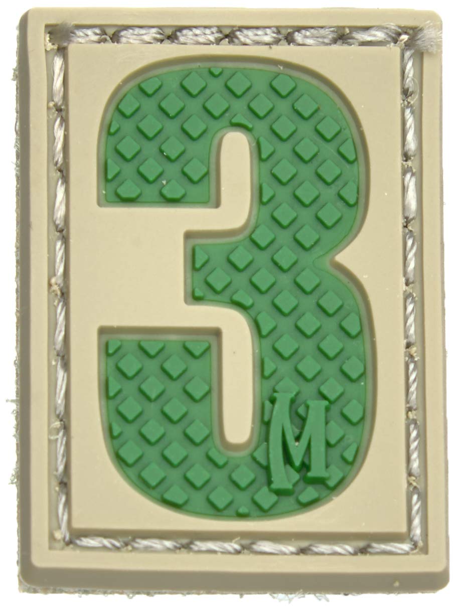 MAXPEDITION Number 3 Morale PVC Patch