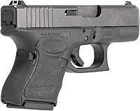 Glock 26 27 33 Wrap Rub BLK Gen 4 SB