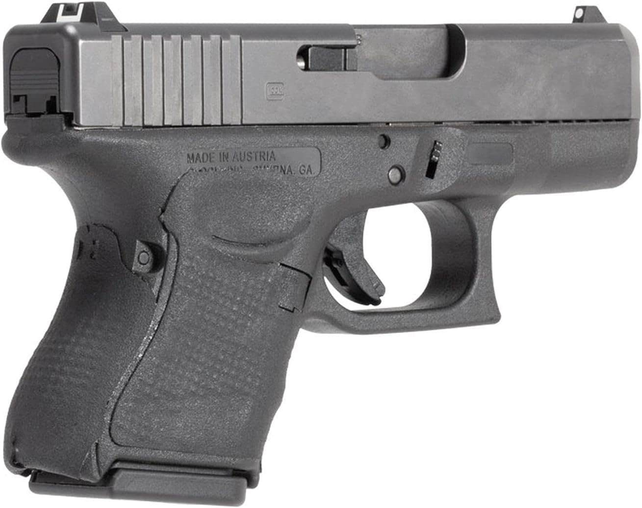 Glock 26 27 33 Wrap Rub BLK Gen 4 SB