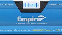 EMPIRE LEVEL, E75.96, 96" TRUE BLUE BOX LEVEL