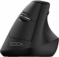 CODi 6D Wireless Ergonomic Mouse - Optical - Scroll Wheel - Includes (1) AA battery