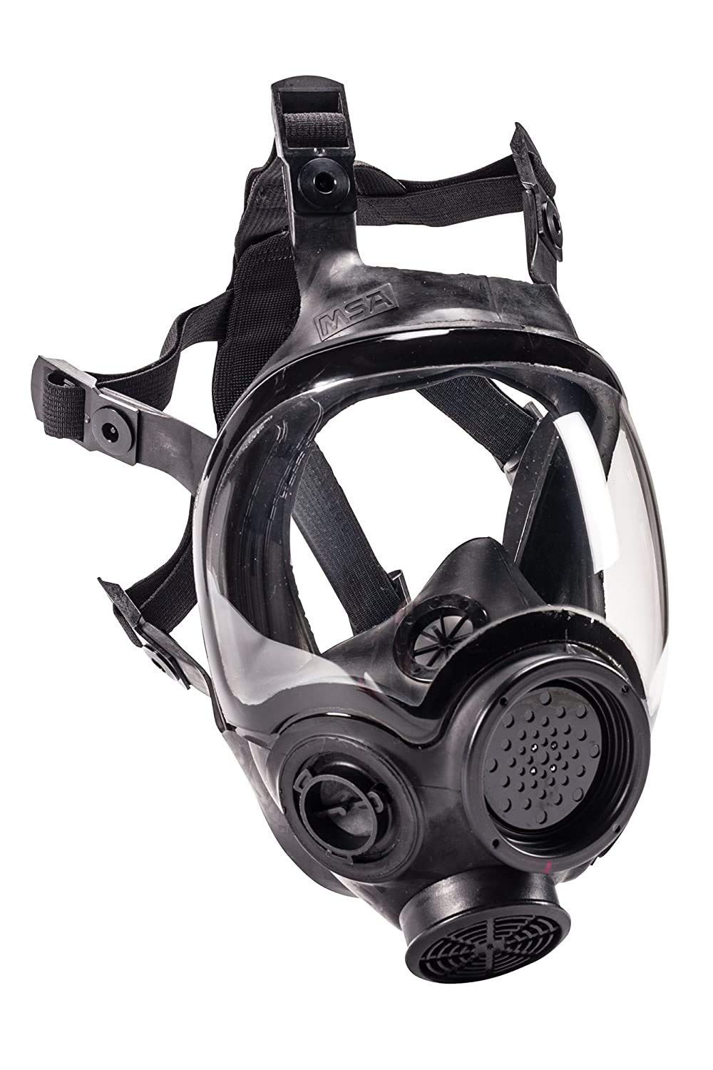 MSA 805420 Advantage 1000 Series Full-Facepiece Respirators - Size: Large, Hycar, Twin-Port, Reusable Gas Mask