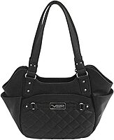NCSTAR Concealed Carry Quilted Hobo Handbag with Universal Holster
