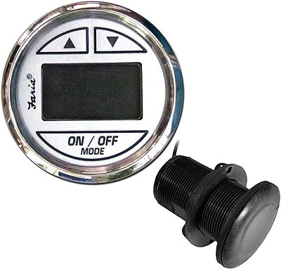 FARIA 2" Depth Sounder with Transducer