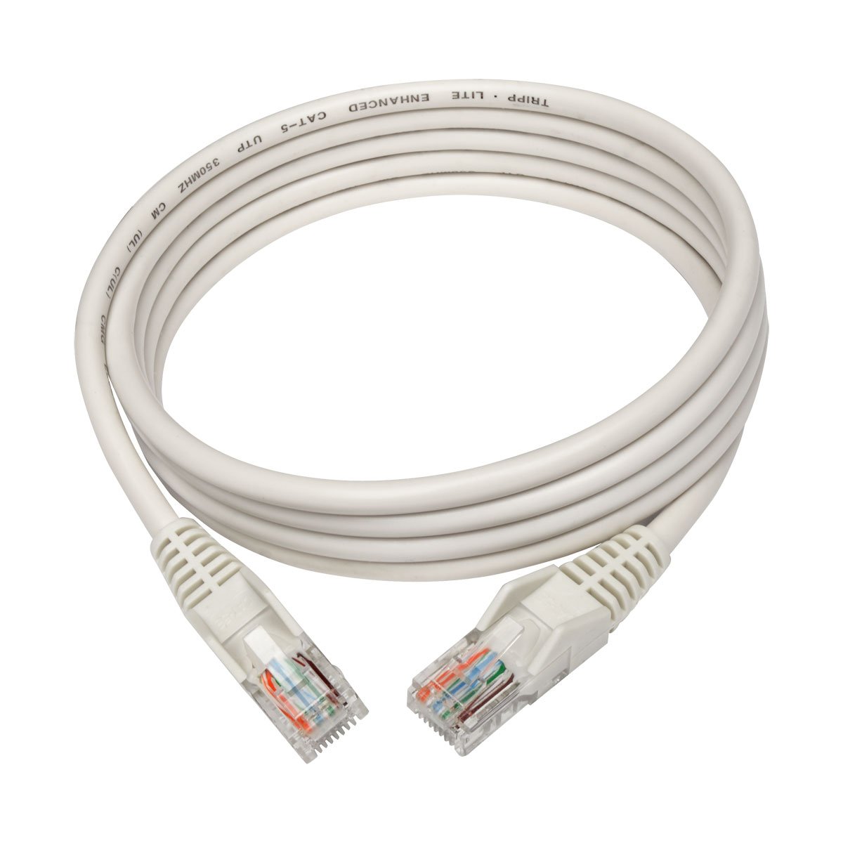 Tripp Lite Cat5e 350MHz Snagless Molded Patch Cable (RJ45 M/M)