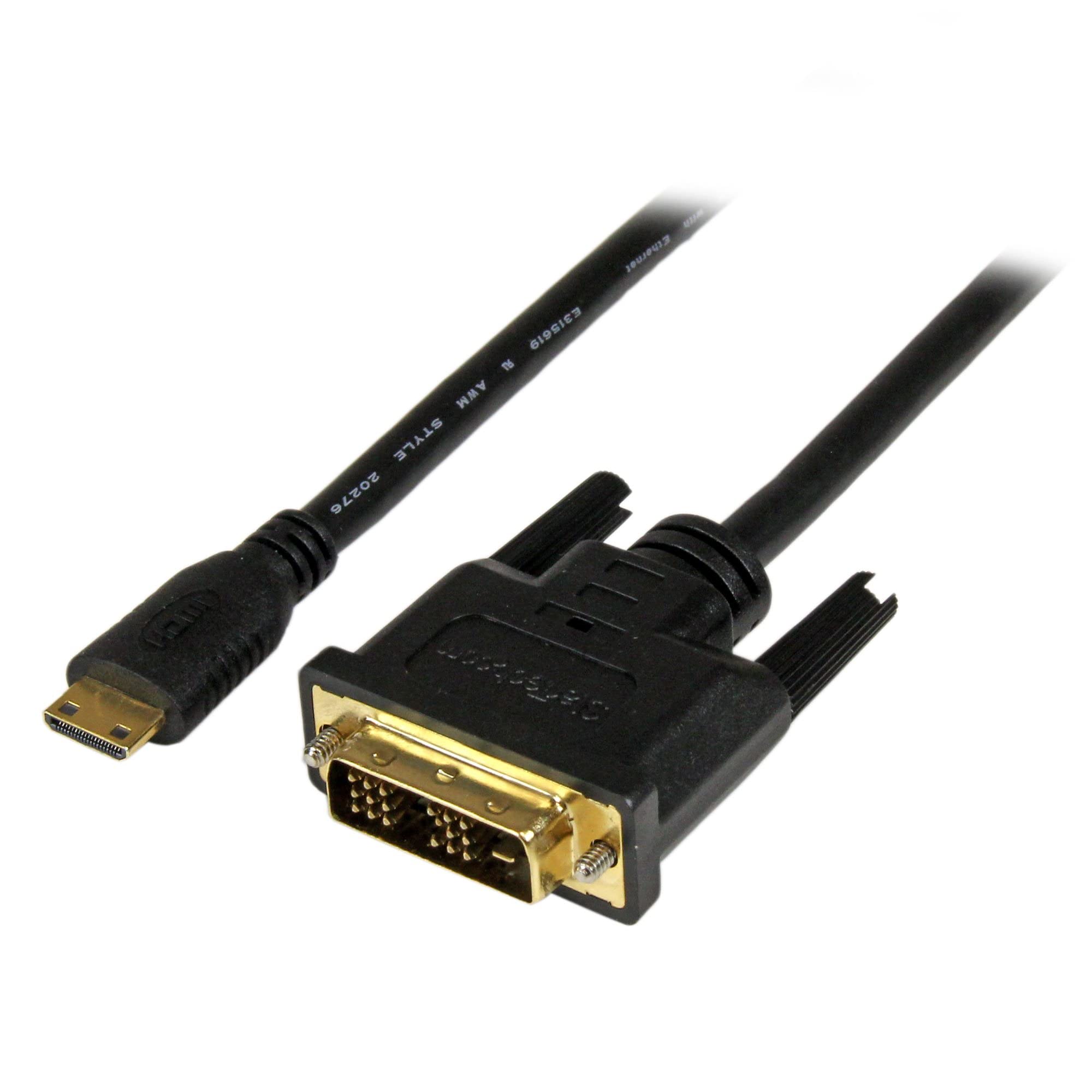 StarTech.com Mini/Micro HDMI to DVI-D Cable